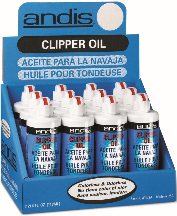 Tepalas Andis Clipper Oil Al-Andis 12501 plaukų kirpimo mašinėlių peiliukams sutepti, 118 ml