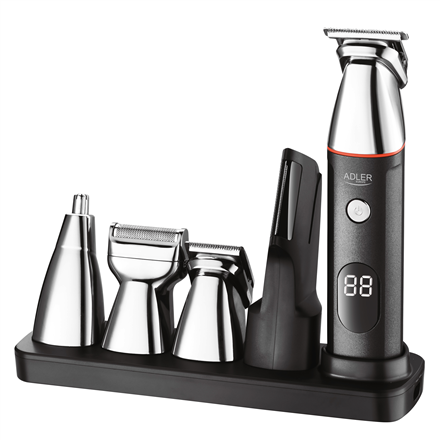 Plaukų kirpimo mašinėlė Adler  5in1 Men’s Grooming Kit  AD 2946  Cordless  Number of length step