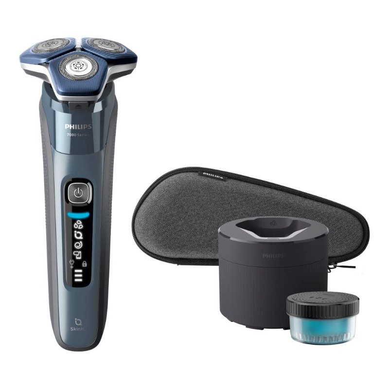 Barzdaskutė Philips Series 7000 wet and dry electric shaver S7882/55,SkinIQ,Nano SkinGlide coating