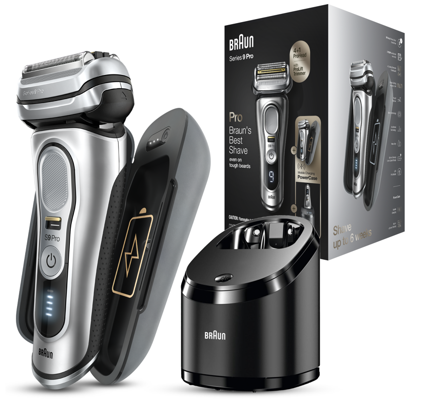 Barzdaskutė BRAUN Series 9 Pro 9477CC Wet & Dry, 5-in-1, Silver