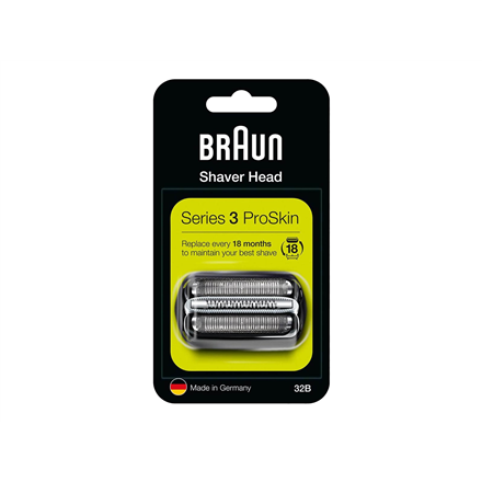 Braun | 32B Shaver Replacement Head for Series 3 | Black|32B