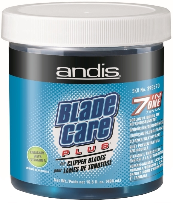 Kirpimo mašinėlių peiliukų priežiūros priemonė Andis Blade Care Plus 7 in 1 AN-12570, 473,2 ml