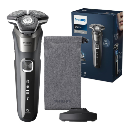 Philips | Shaver | S5887/30 | Operating time (max) 60 min | Wet & Dry | Lithium Ion | Charcoal Gray|S5887/30