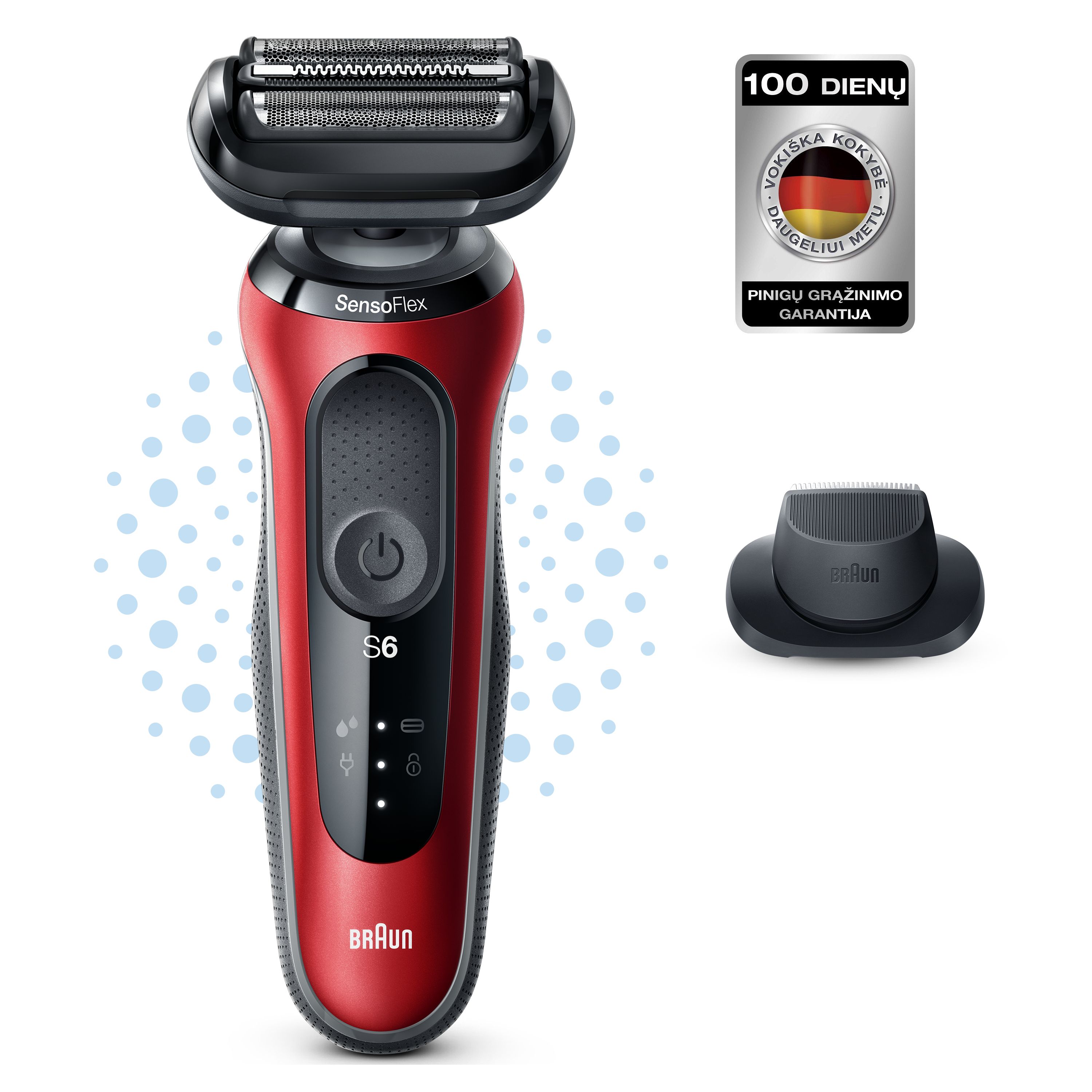 Barzdaskutė BRAUN 61-R1200s W&D