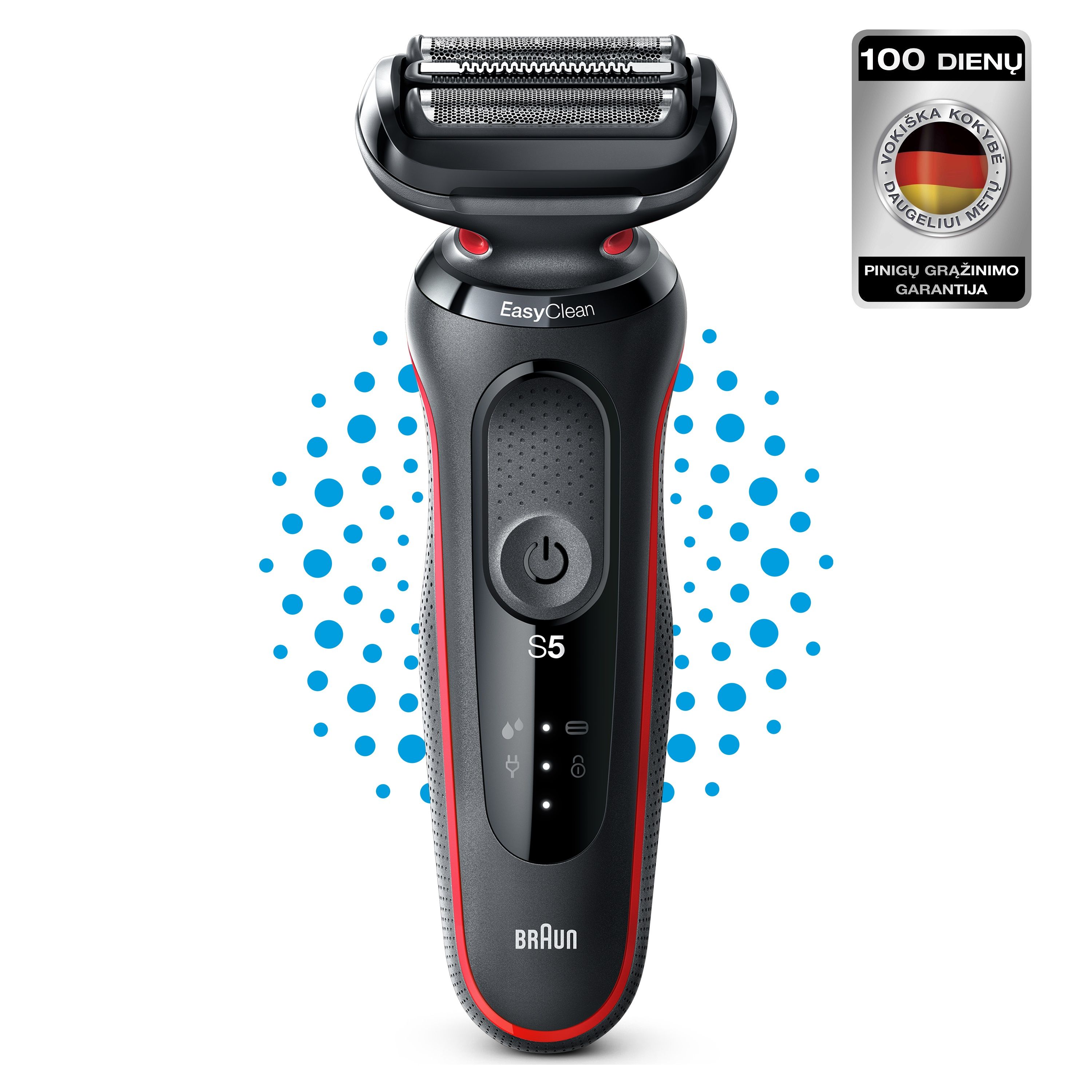 Barzdaskutė BRAUN 51-R1000s W&D