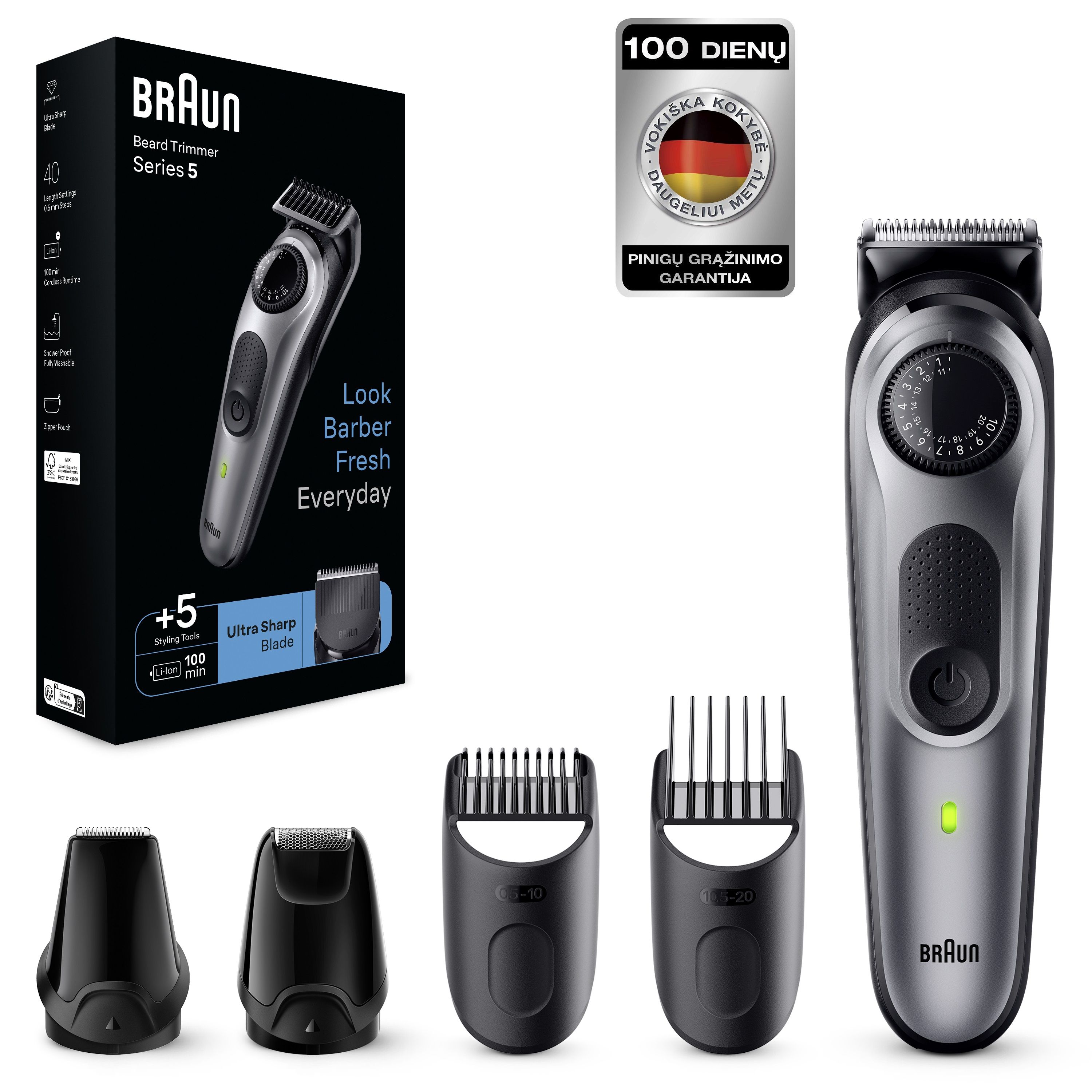 Barzdakirpė BRAUN BT 5440