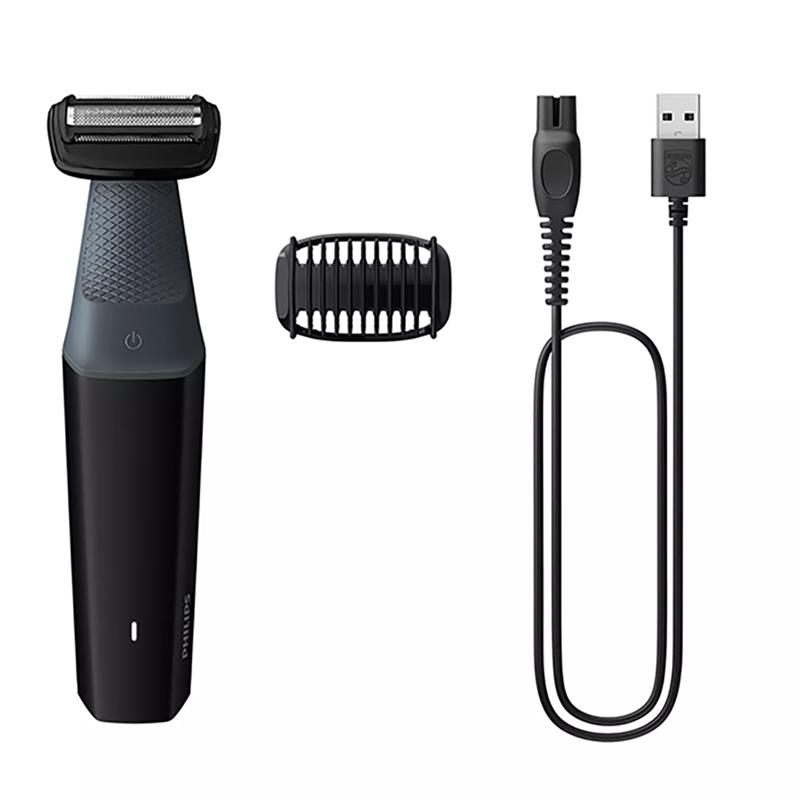 Philips Bodygroom series 3000, juodas - Skustuvas Prekė - BG3017/01