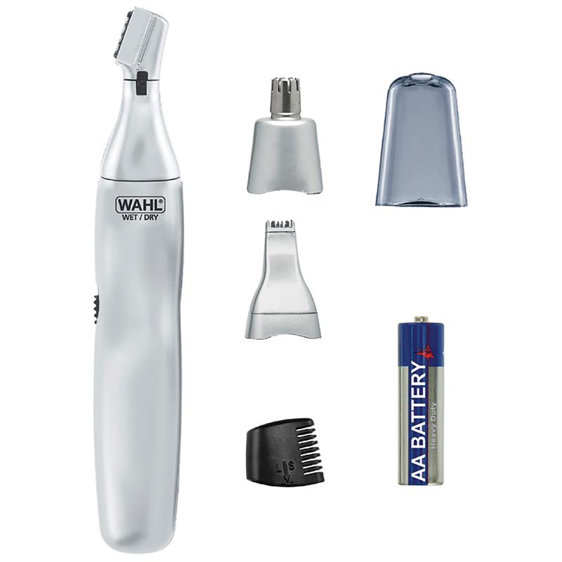 Wahl, 3-in 1, silver - Nosies, ausų ir antakių plaukų kirpimo mašinėlė Prekė - 5545-2416
