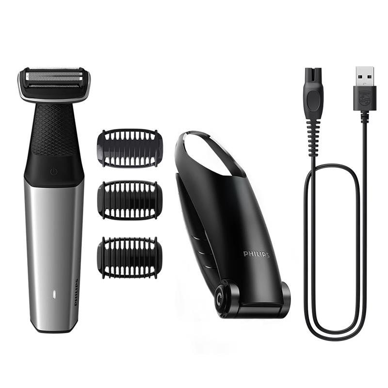 Skustuvas Philips Bodygroom 5000 Series, juoda/sidabrinė Prekė - BG5021/15