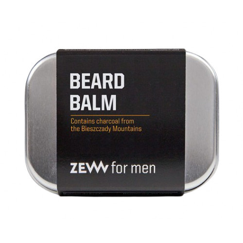 ZEW Beard Balm with Charcoal Balzamas barzdai su anglimi, 80g