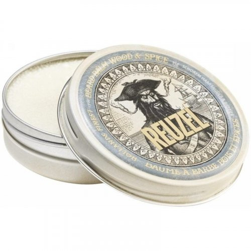 Reuzel Wood & Spice Beard Balm Pikantiško medienos kvapo barzdą glotninantis ir odą drėkinantis balzamas, 35g