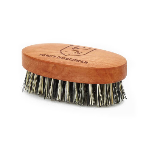 Percy Nobleman Vegan Friendly Beard Brush Barzdos šepetys su sintetiniais šeriais, 1vnt.