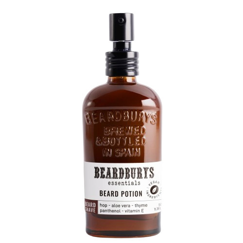 Beardburys Essentials Beard Nourishing Cream, Potion Barzdos maitinamasis kremas, eliksyras, 50ml
