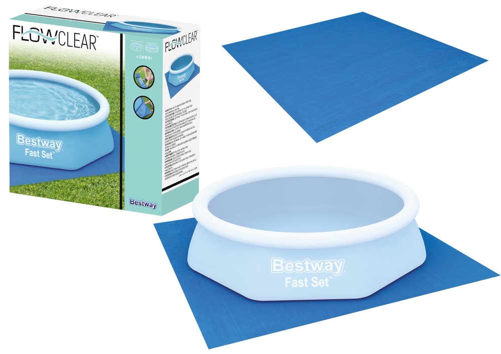 Bestway baseino patiesalas 274 x 274 cm