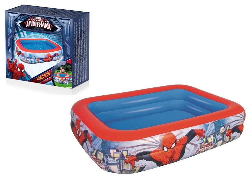 Pripučiamas baseinas Bestway Spiderman, 200x148x48