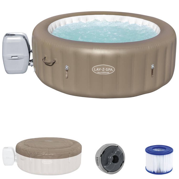 Bestway sūkurinė vonia "Lay-Z-Spa PALM SPRINGS", 4-6 asmenims