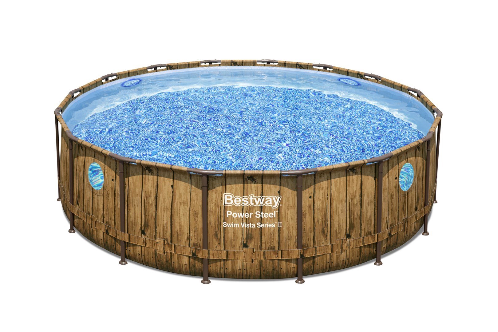 Baseinas  Bestway 56725 Power Steel Swim Vista Series Pool Set
