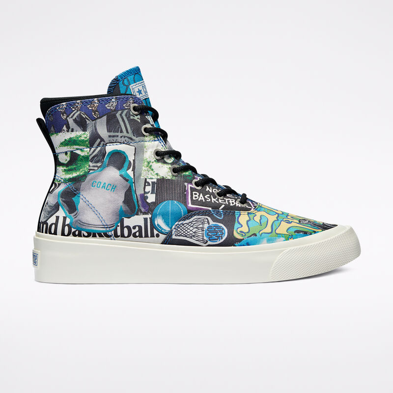 Converse Skid Grip x Beat The World Hi Multi - Dydis 38 (170681C-100 Converse batai)