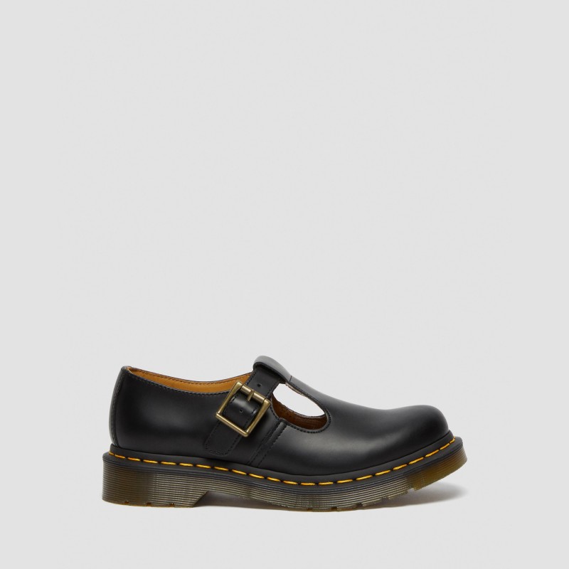 Dr. Martens Polley Smooth Black - Dydis 37 (DM14852001 Laisvalaikio batai)