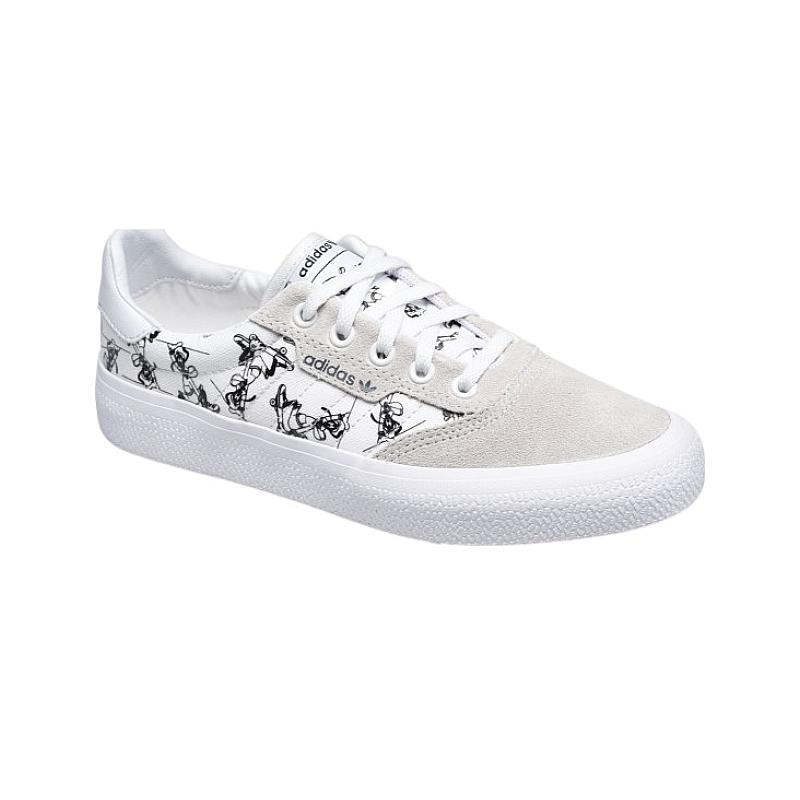 adidas 3MC J X Disney Sport Goofy Cristal White Core Black - Dydis 37 (FW6259 Laisvalaikio batai)