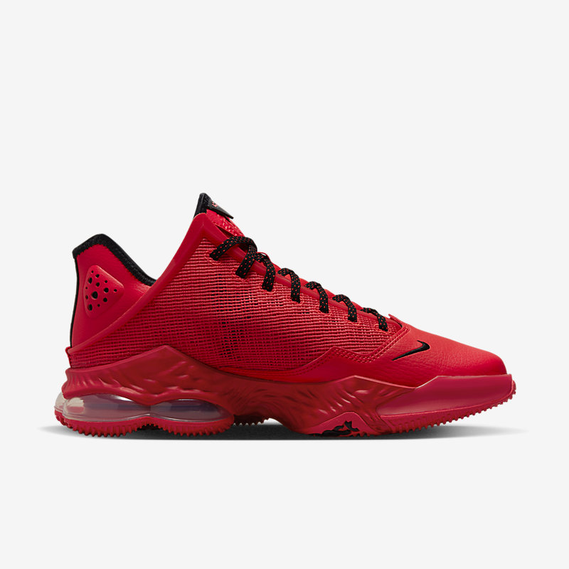 Nike LeBron XIX Low Light Crimson - Dydis 36 (DO9829-600 Krepšinio bateliai)