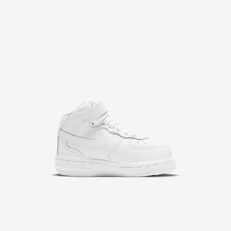 Nike Air Force 1 MID (TD) All White - Dydis 27 (314197-113 Laisvalaikio batai)