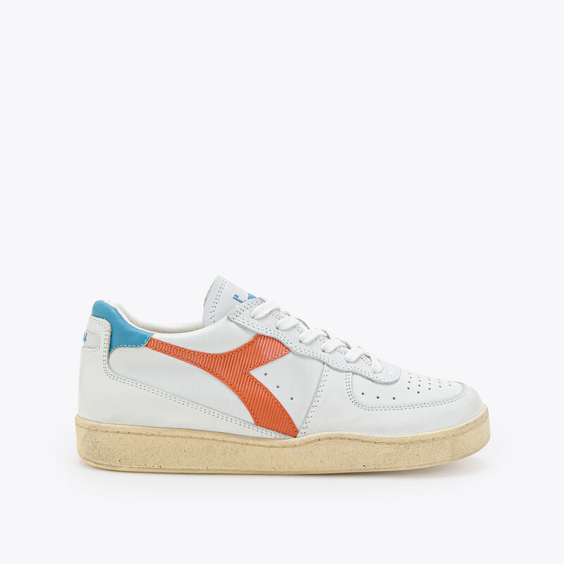 Diadora Unisex Mi Basket Low USED - Dydis 37 (201.179043-C9886 Laisvalaikio batai)