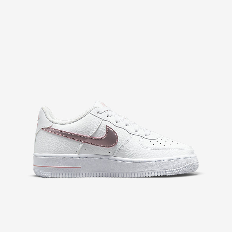 Nike Air Force 1 White/Pink Glaze GS - Dydis 35.5 (CT3839-104 Laisvalaikio batai)