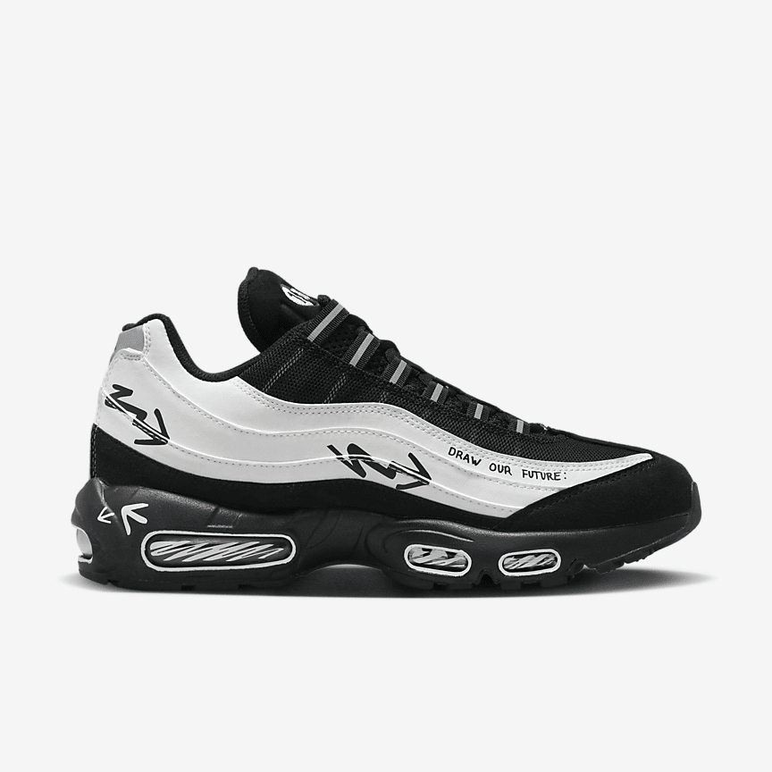 Nike Air Max 95 x Future Movement - Dydis 36.5 (DX4615-100 Nike Air Max batai)