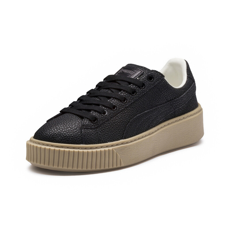 Puma Basket Platform Lux WMNS Black - Dydis 41 (364913-03 Laisvalaikio batai)
