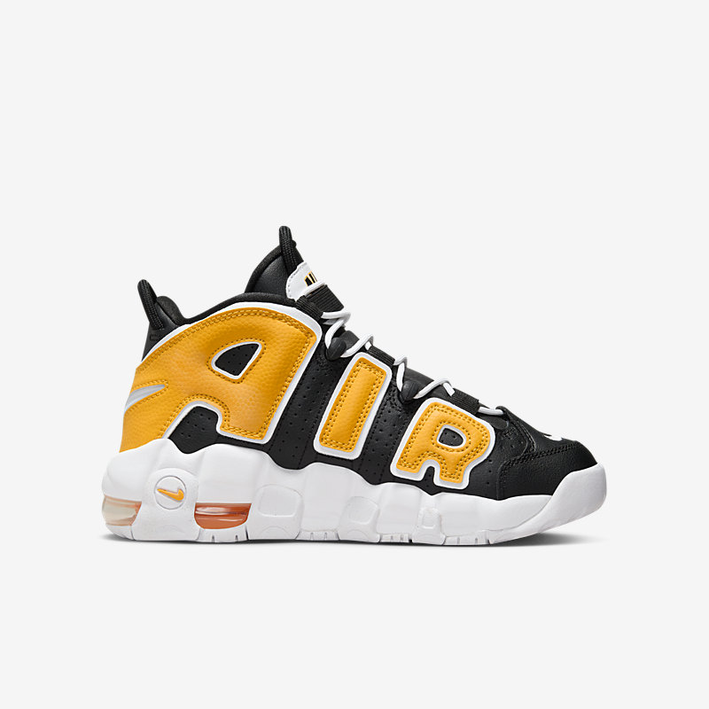 NIKE AIR MORE UPTEMPO KI GS - Dydis 37.5 (FN0262-001 Laisvalaikio batai)