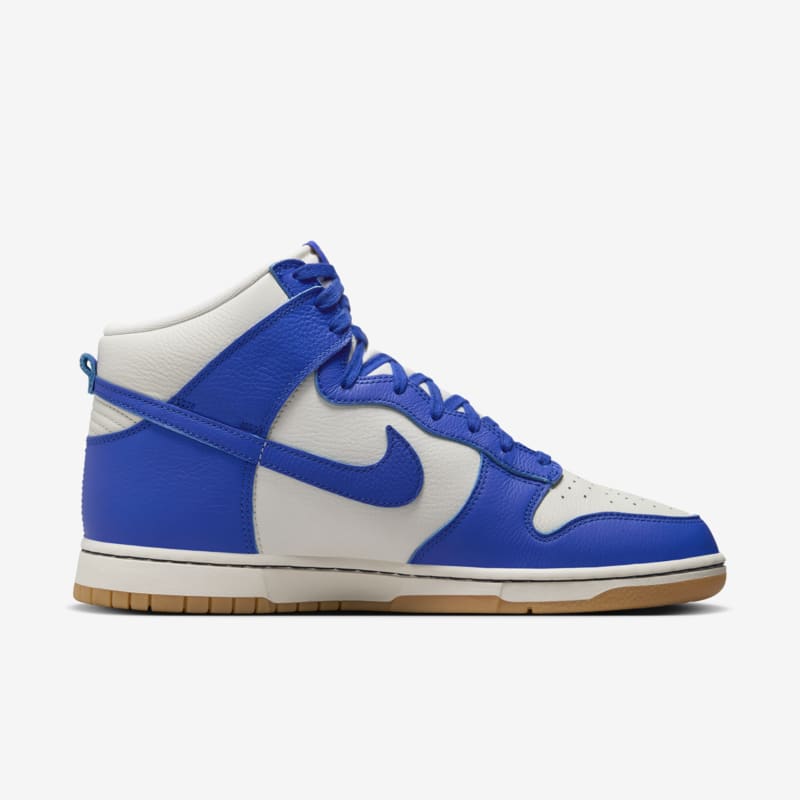 Nike Dunk High Retro SE Phantom/Racer Blue-Pale Ivory-Gum Yellow - Dydis 47.5 (FV6612-001 Laisvalaikio batai)