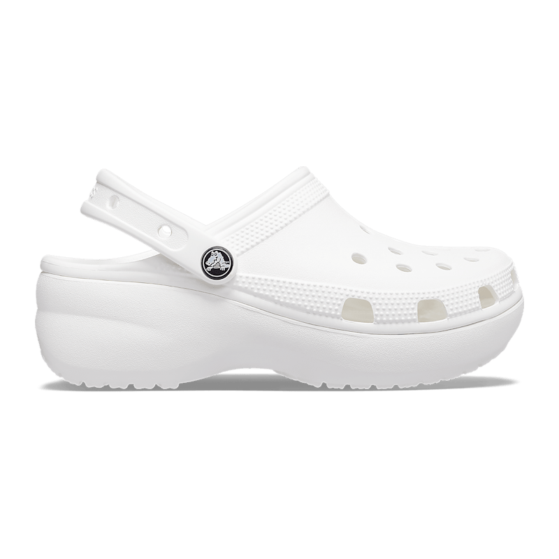 Crocs Wmns Classic Platform Clog - Dydis 38 (206750-100 Basutės)