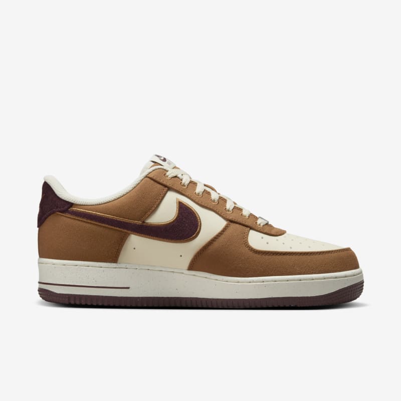Nike Air Force 1 '07 LV8 Light British Tan/Coconut Milk/Gum Dark Brown - Dydis 38.5 (FQ8713-200 Laisvalaikio batai)