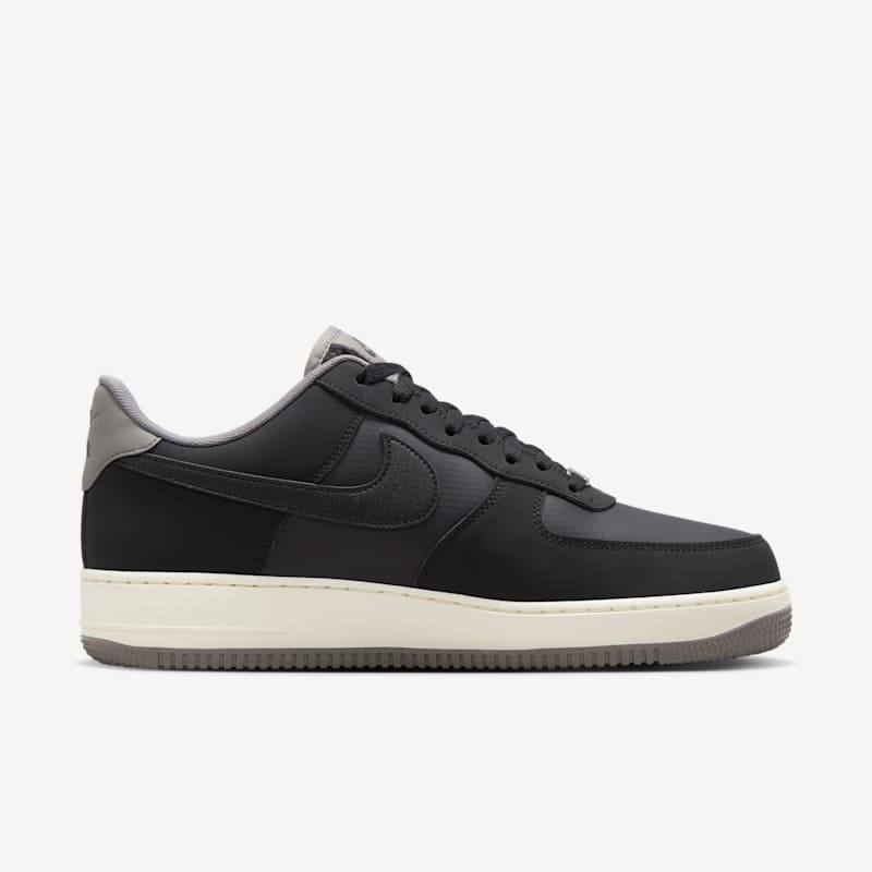 Nike Air Force 1 '07 LV8 Black/Black-Flat Pewter-Coconut Milk - Dydis 46 (FZ5225-001 Laisvalaikio batai)