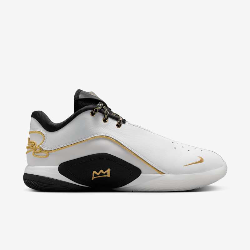 Nike LeBron XXII “Mogul” White/Black-Metallic Gold - Dydis 39 (HV8454-100 Krepšinio bateliai)
