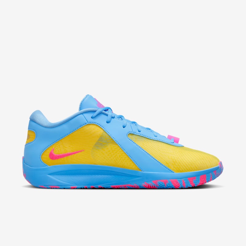 Nike Giannis Freak 6 „Candy Funhouse” Lightning/University Blue/Hyper Pink - Dydis 42.5 (HF1820-700 Krepšinio bateliai)