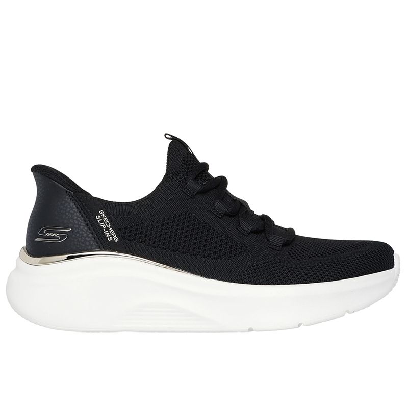 Skechers Slip-Ins Bobs Sport B Love Tru Delight - Dydis 40 (117617BLK Laisvalaikio batai)