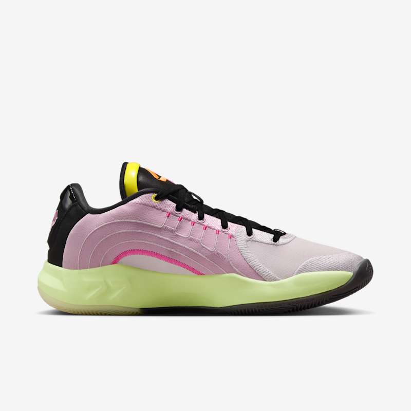 Jordan Luka 4 “Gone Fishing” Light Arctic Pink/Opti Yellow-Laser Orange-Black - Dydis 43 (IB7903-600 Krepšinio bateliai)