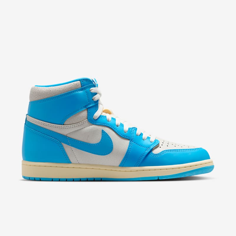 Air Jordan 1 Retro High OG “UNC Reimagined” Dark Powder Blue/Dark Powder Blue-Sail - Dydis 47 (DZ5485-402 Laisvalaikio batai)