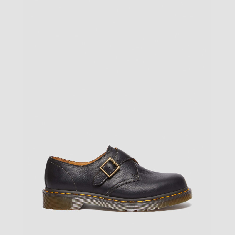 Dr Martens 1461 Monk Buckle Leather Shoes - Dydis 43 (31477001 Laisvalaikio batai)