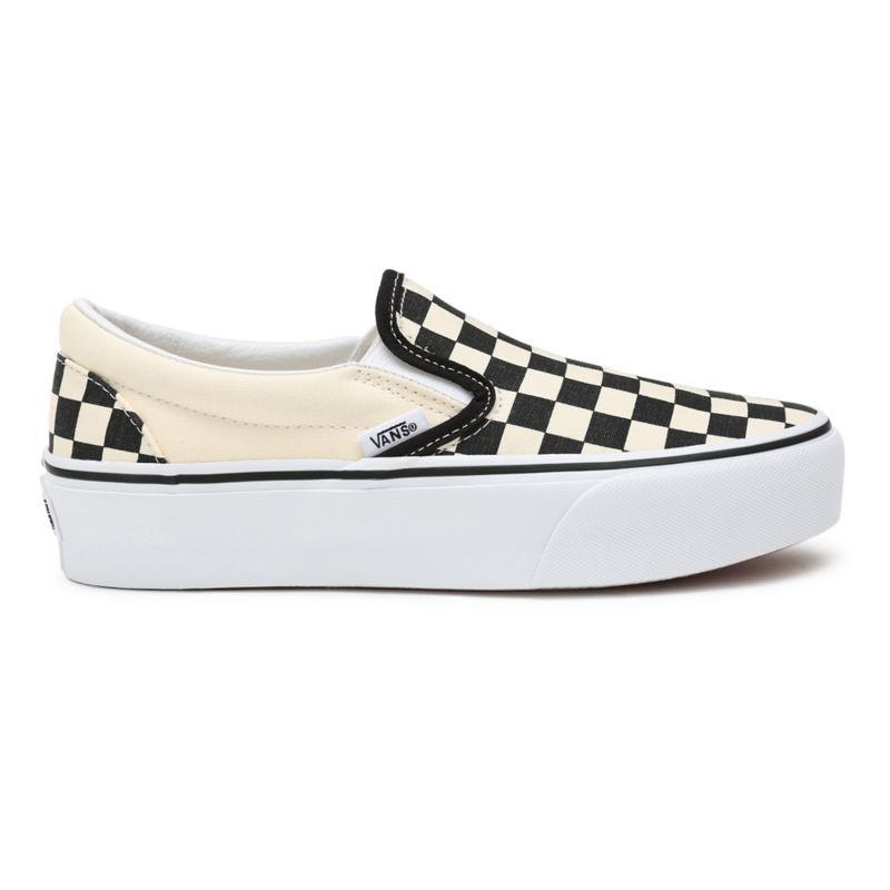 Vans UA Classic Slip-On Platform Checkerboard - Dydis 42 (VN00018EBWW Vans batai)
