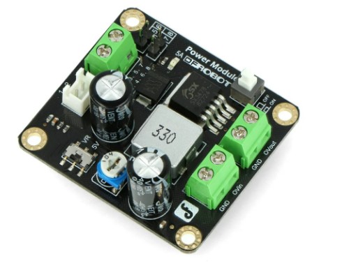 Įtampos keitiklis žeminantis 3,3V - 25V 5A DFROBOT