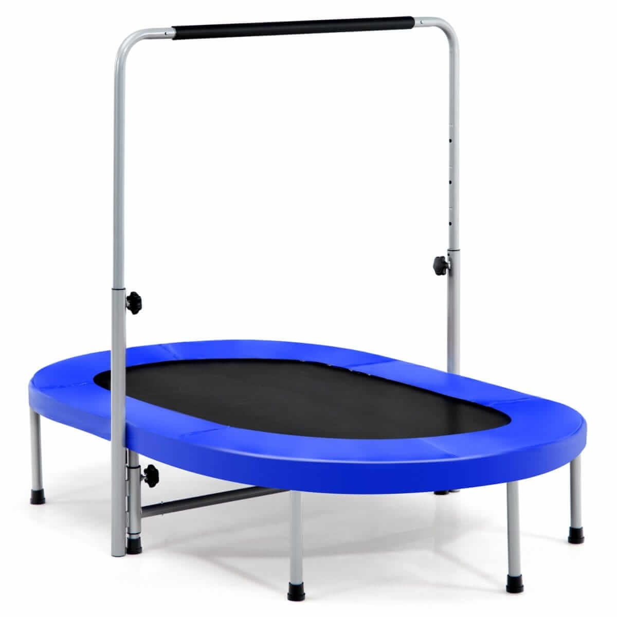 Dvigubas Batutas Su Turėklu 154 x 89 x 92-132 cm, Gimnastikos Ir Fitneso Pratimams, 1270