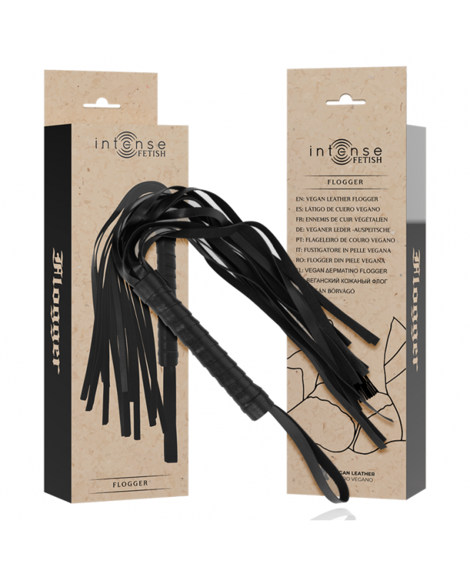 INTENSE FETISH - VEGAN LEATHER FLOGGER