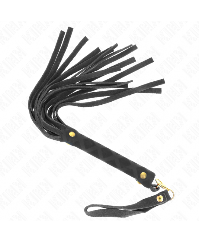 KINK - BLACK SUEDE MINI WHIP 30 CM