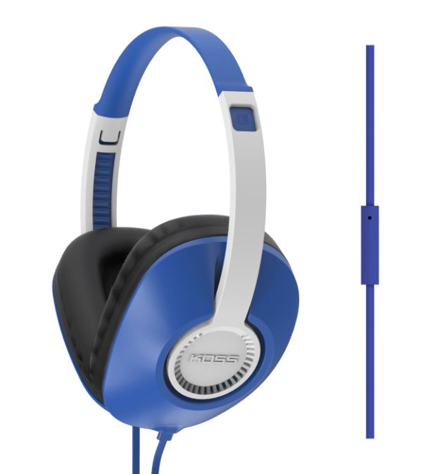 Koss | Headphones | UR23iB | Wired | On-Ear | Microphone | Blue