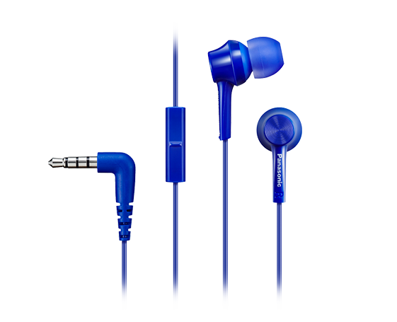 Panasonic | Canal type | RP-TCM115E-A | Wired | In-ear | Microphone | Blue