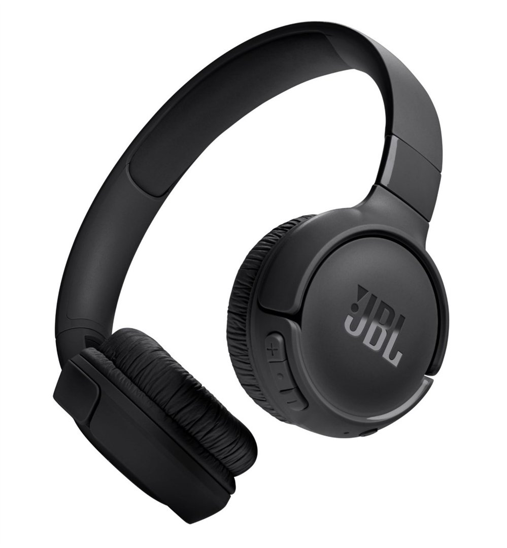 Ausinės JBL Tune 525BT, ant ausų, belaidės, juodos