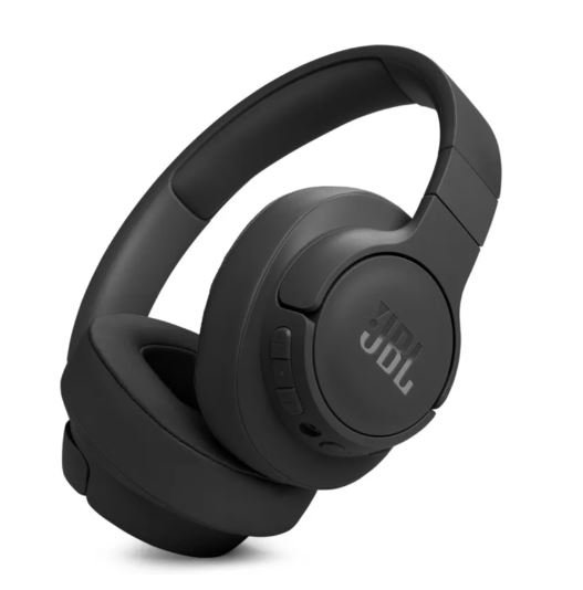 Ausinės JBL Tune 770, ant ausų, belaidės, ANC, juodos